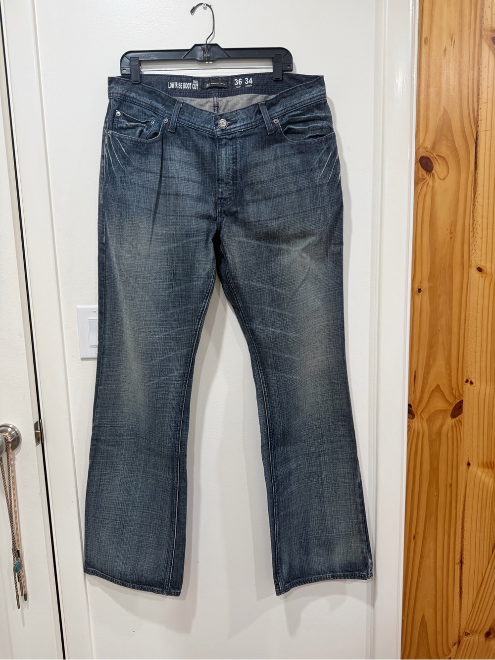 INC International Concepts Men's Dark Wash Bootcut Jeans